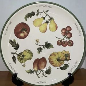 Williams Sonoma Heirloom Tomatoes Extra Large Pasta Salad Serving Bowl 13”.